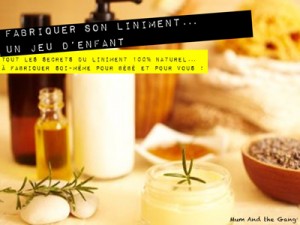 atelier gratuit fabrication de liniment naturel